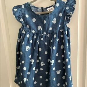 Disney Minnie Mouse Denim Style Dress